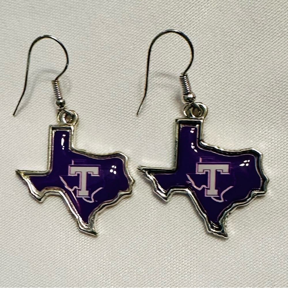 Tarleton State earrings worn once!